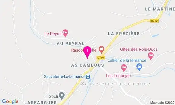 Localisation Sandrine Dercq