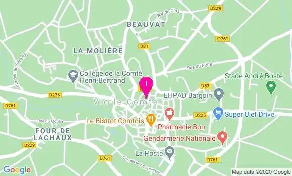 Localisation Perrine Barrat