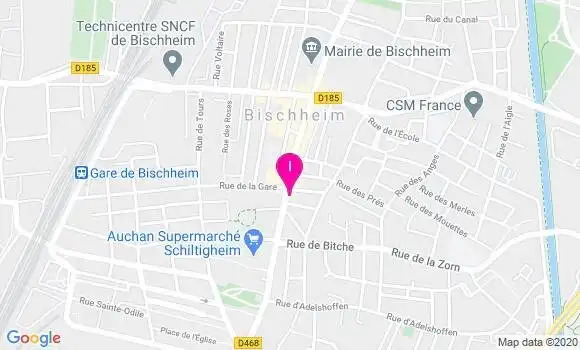 Localisation Alexandre Audinot