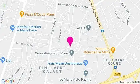 Localisation Beatrice Leclair Meignen