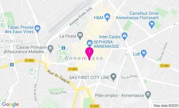 Localisation Emilie Barbot