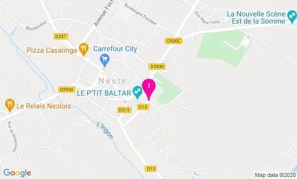Localisation Sophie Castelain