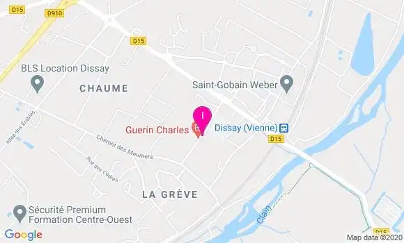 Localisation Muriel Dutheil