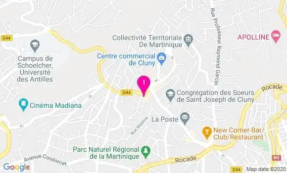 Localisation Letithia Blandy