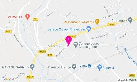 Localisation Cecile Chardon