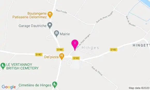Localisation Marie Christine Dendievel