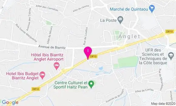 Localisation Magalie Rubio