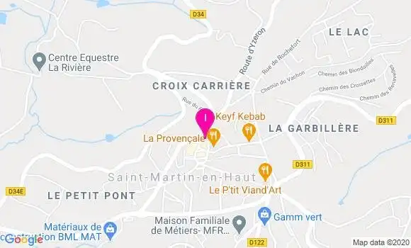 Localisation Geraldine Bernard