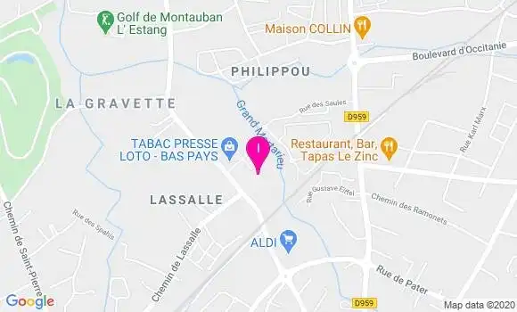 Localisation Julie Tribolet
