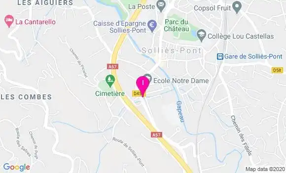 Localisation Severine Autran