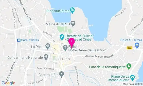 Localisation Andrea Saunier