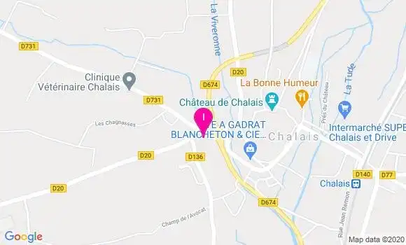 Localisation Alain Bidouard