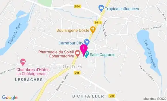 Localisation Amandine Barthel