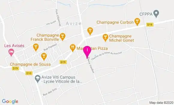 Localisation Virginie Schweitzer