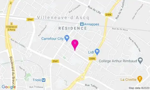 Localisation Youcef Arib