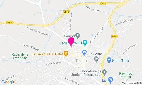 Localisation Agnes Peramon