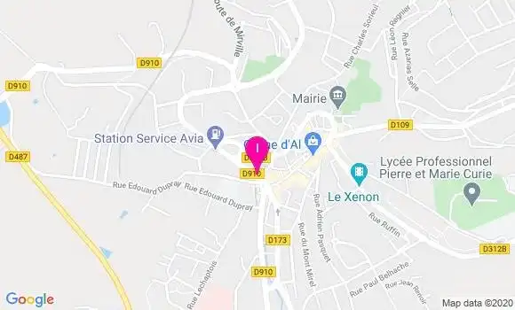 Localisation Aurelie Lemaistre
