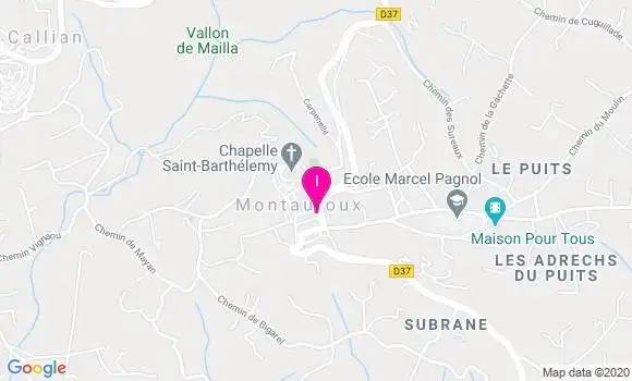 Localisation Coline Darras