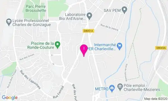 Localisation Virginie Lassaux