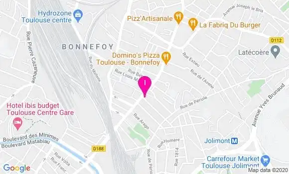 Localisation Virginie Cadet