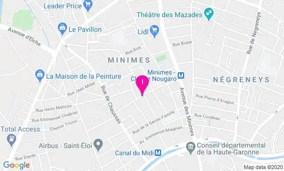 Localisation Loic Chaminade