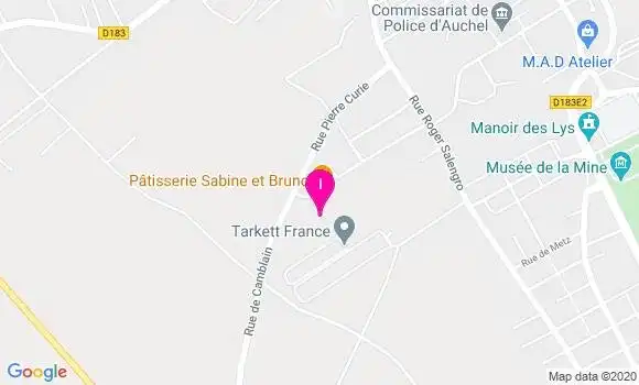 Localisation Nathalie Bourez