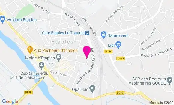 Localisation Alexandre Drouet