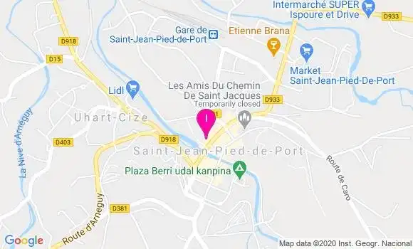 Localisation Valerie Etcheverry