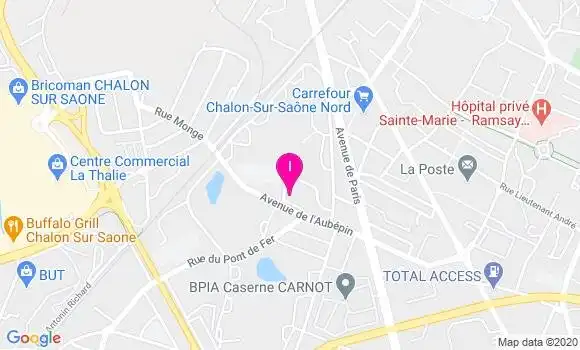 Localisation Maud Falcot