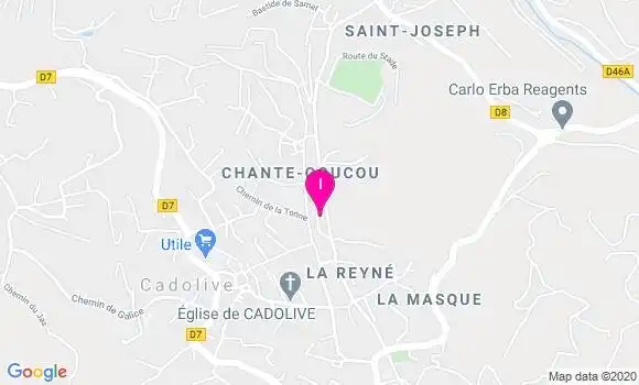 Localisation Isabelle Beucher