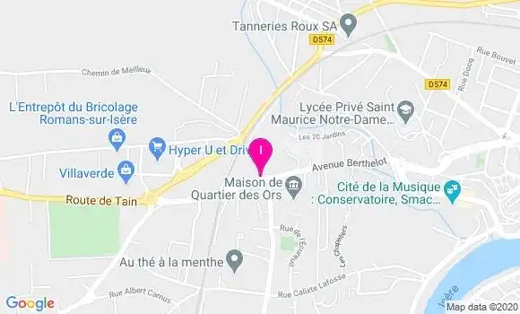 Localisation Christine D