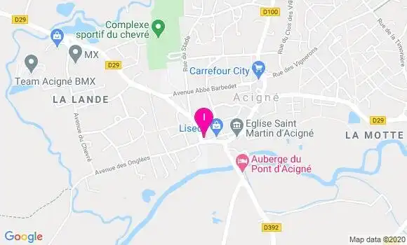 Localisation Melanie Faucheux