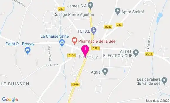 Localisation Elise Barbot
