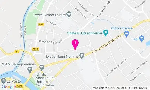 Localisation Nathalie Becker