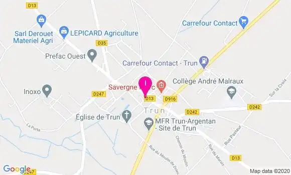 Localisation Cecile Gallard