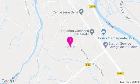 Localisation Emilie Sere
