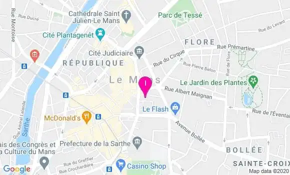 Localisation Sandrine Merly