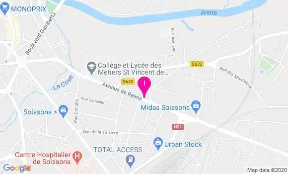 Localisation Gilles Asselin