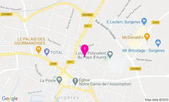 Localisation Mathieu Fortin