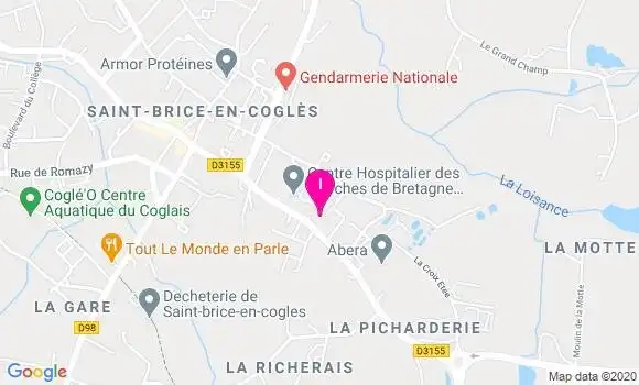 Localisation Mathilde Gautier