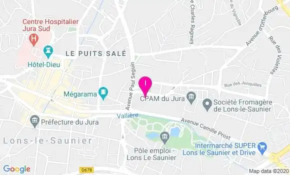 Localisation Virginie Bonnin