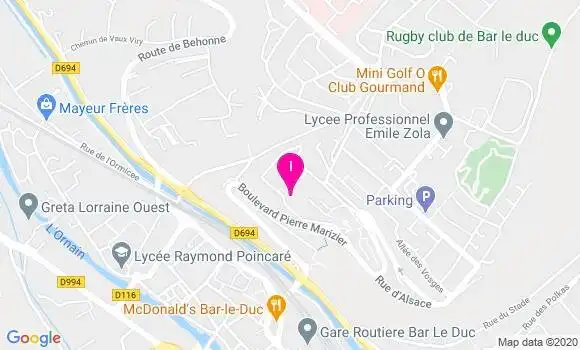 Localisation Isabelle Lefort