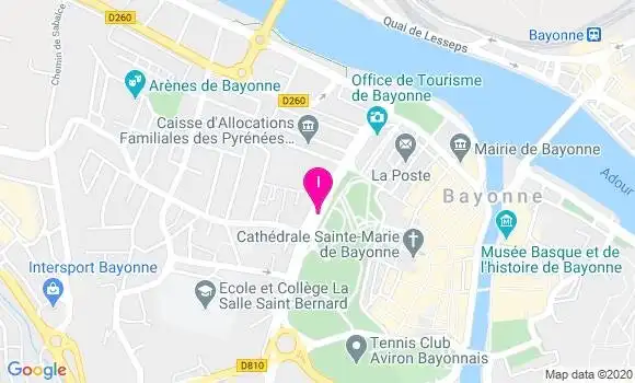 Localisation Marina Castro