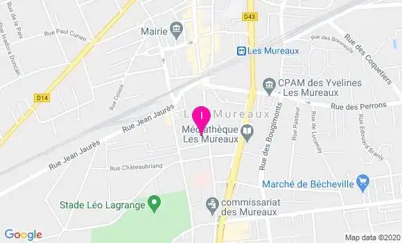 Localisation Elisabeth Carneiro Pontes
