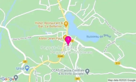 Localisation Anne Brouillet