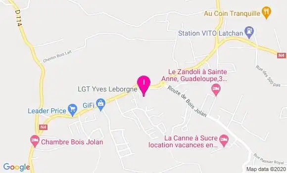 Localisation Sandrine Barny Jahsi