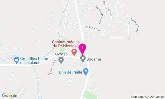 Localisation Emmanuelle Poncon