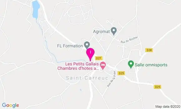 Localisation Maud Martin