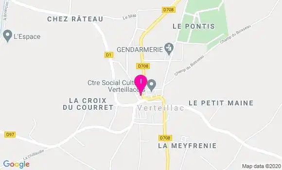 Localisation Cristelle Sendre