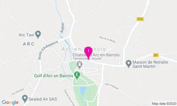 Localisation Katia Gonnet